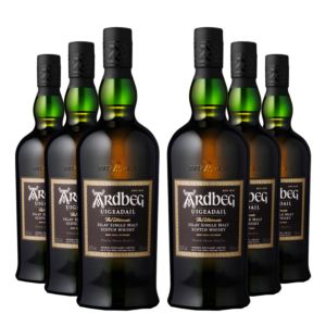Whisky Uigeadail in Geschenkpackung, Set 6x0,7L