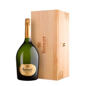 Champagne R de Ruinart Jeroboam in wooden box 3,0 L