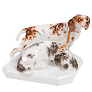 Group of Spaniels 11 cm