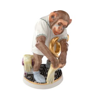 Monkey orchestra horn player