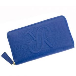 Sussex Zip Brieftasche - Blau