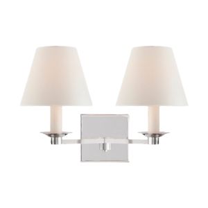 Evans wall light with double arm
