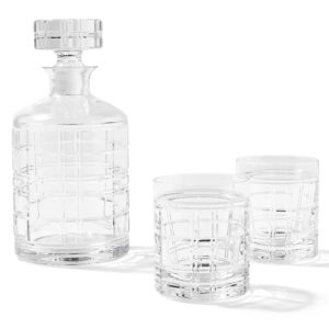 Hudson gift set with check pattern