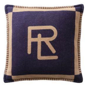 Northam throw pillow Camel and Navy 50 cm x 50 cm