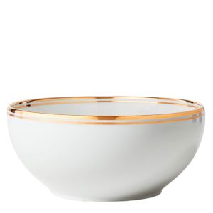 Wilshire serving bowl Gold/White 25 cm