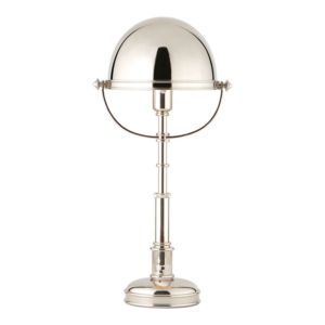 Carthage Table Lamp In Polished Nickel