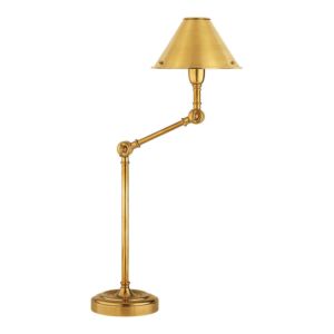 Anette Table Lamp In Natural Brass