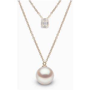 Starlight 18K Gold South Sea Pearl and Diamond Necklace