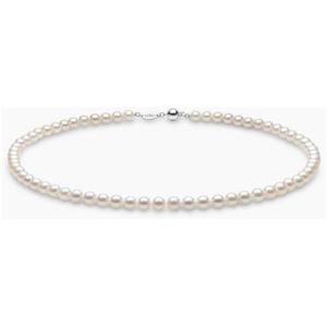 Classic 18K Gold AA Akoya Pearl Necklace