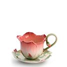 Waxberry flower cup/saucer set