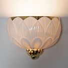 Ivy Seed Wall Sconce. White and Gold. (CE/UK/CCC)