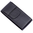 Hyde Park Leather Watch Pouch - Black