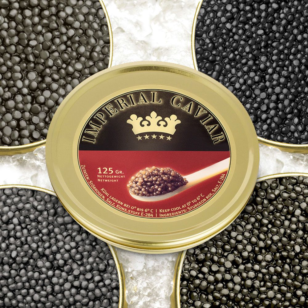 Kaviar Set - 125g x 4 (gesamt 500g)