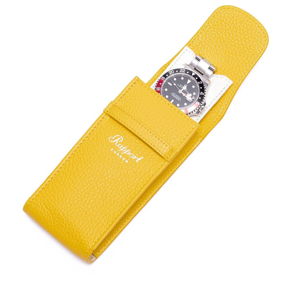 Portobello Watch Pouch - Yellow