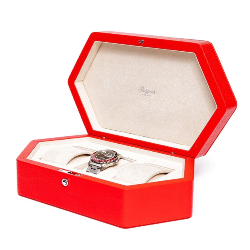 Portobello Watch Box - Red